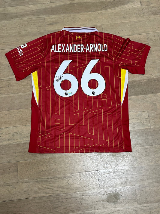 Trent Alexander Arnold SIGNED and AUTHENTICATED by Beckett Liverpool Jersey