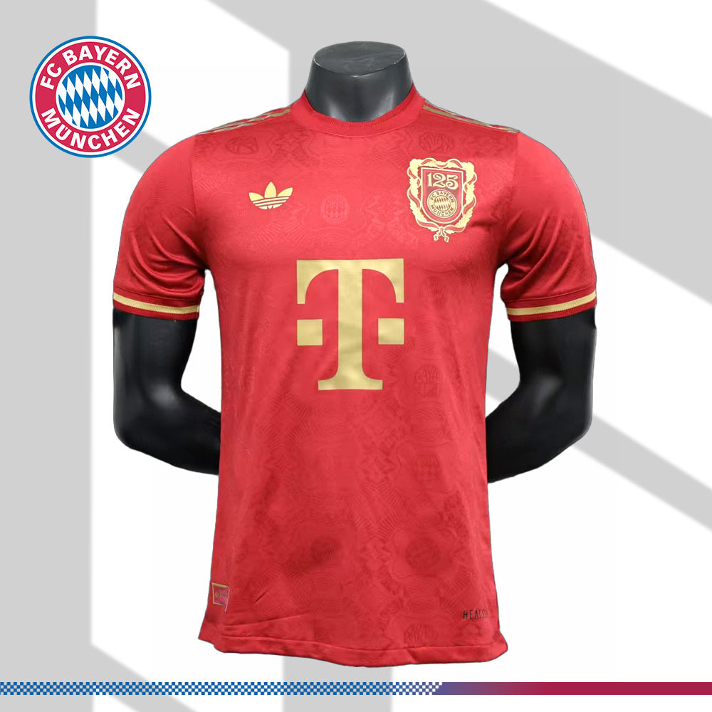 FC Bayern Red 125th Jersey 25/26