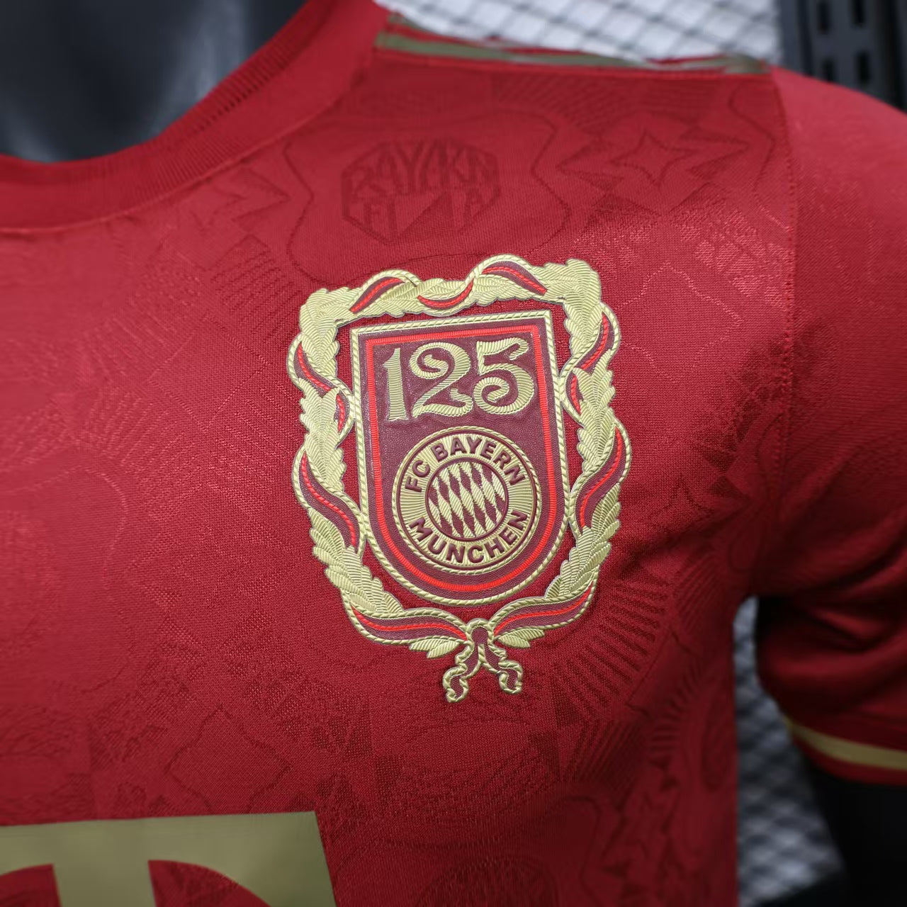 FC Bayern Red 125th Jersey 25/26