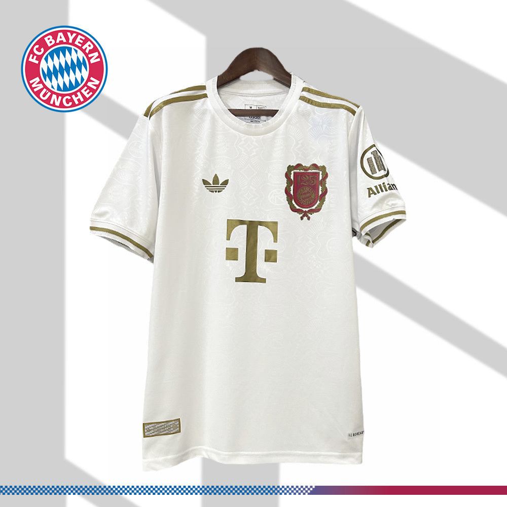 FC Bayern White 125th Jersey 25/26